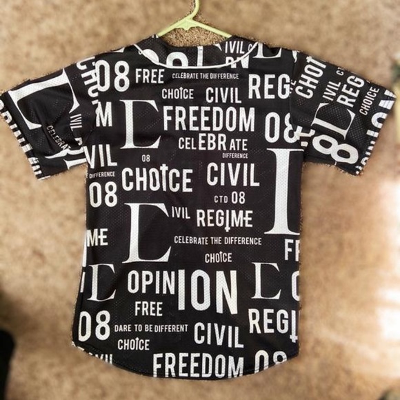 Civil Black & White Shirt - Picture 2 of 3